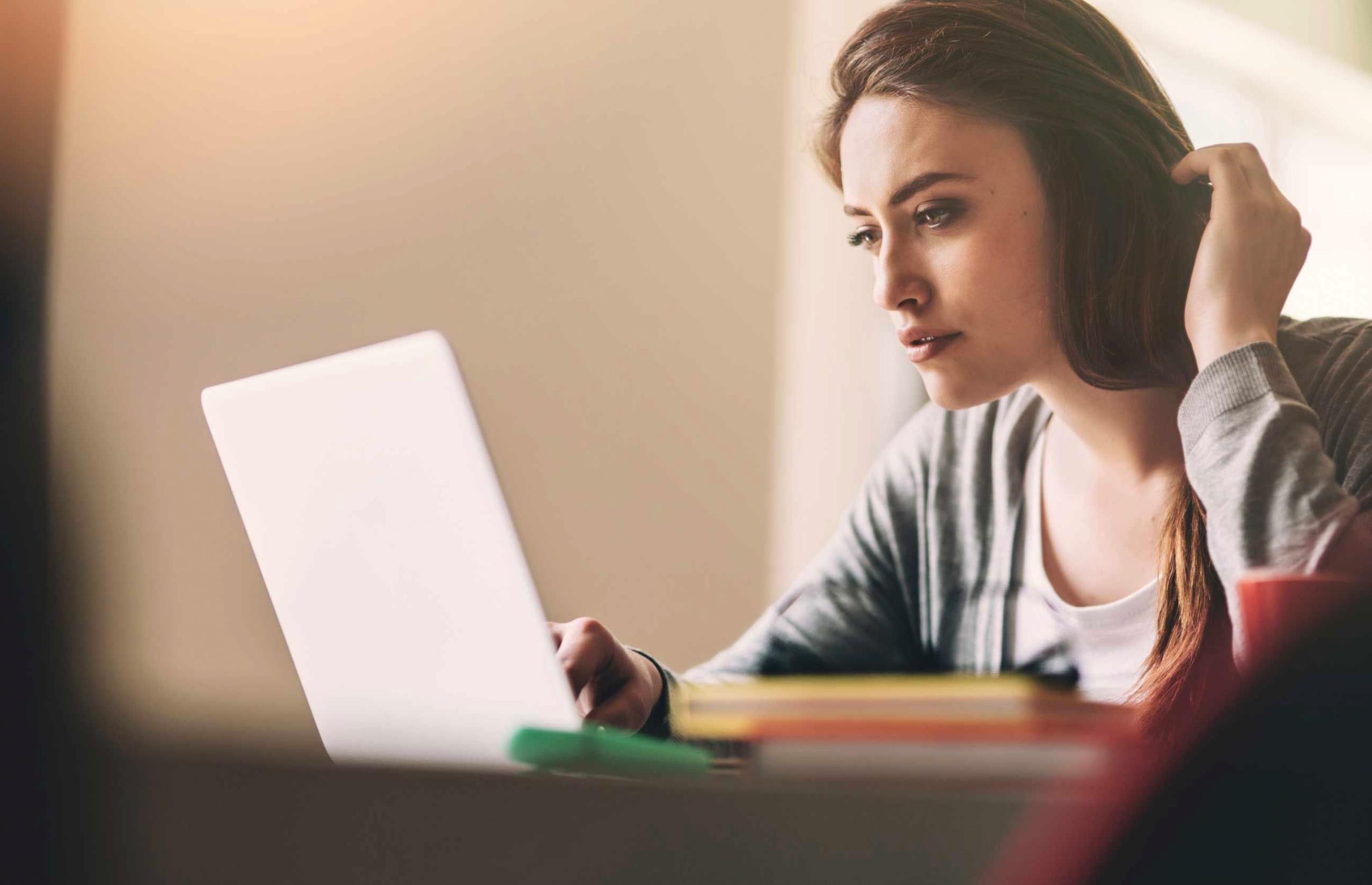 Interface de plateforme d'apprentissage